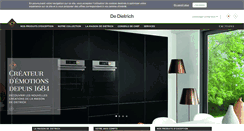 Desktop Screenshot of dedietrich-electromenager.com